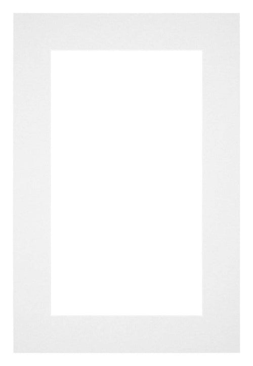 Passe Partout 30x45cm Carton Blanc Bord 5cm Droit De Face | Yourdecoration.fr