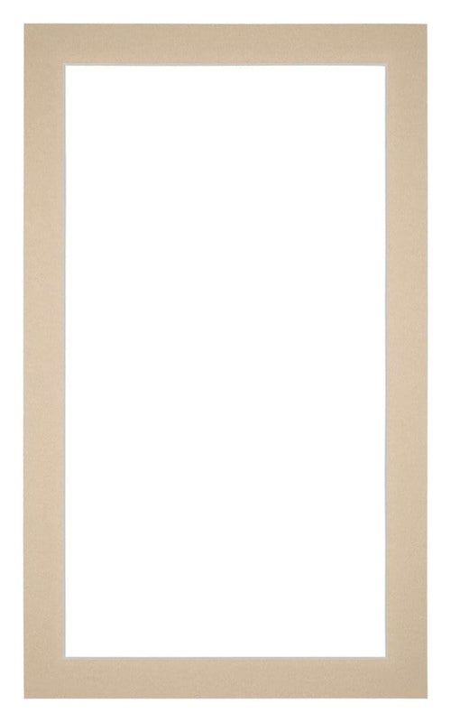 Passe Partout 30x50cm Carton Beige Bord 3cm Droit De Face | Yourdecoration.fr