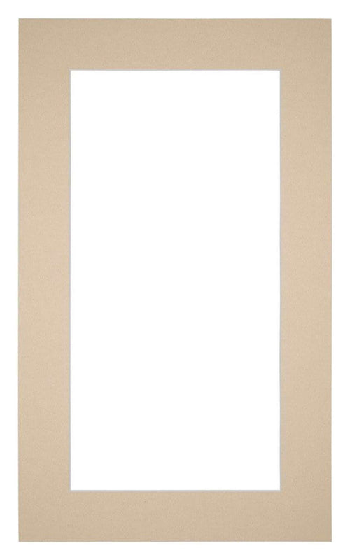 Passe Partout 30x50cm Carton Beige Bord 5cm Droit De Face | Yourdecoration.fr