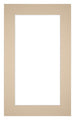 Passe Partout 30x50cm Carton Beige Bord 5cm Droit De Face | Yourdecoration.fr