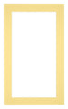 Passe Partout 30x50cm Carton Jaune Bord 4cm Droit De Face | Yourdecoration.fr