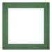 Passe Partout 35x35cm Carton Vert Foret Bord 5cm Droit De Face | Yourdecoration.fr