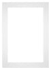 Passe Partout 35x50cm Carton Blanc Bord 6cm Droit De Face | Yourdecoration.fr