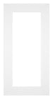 Passe Partout 40x70cm Carton Blanc Bord 6cm Droit De Face | Yourdecoration.fr