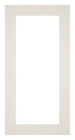 Passe Partout 40x70cm Carton Gris Clair Bord 5cm Droit De Face | Yourdecoration.fr