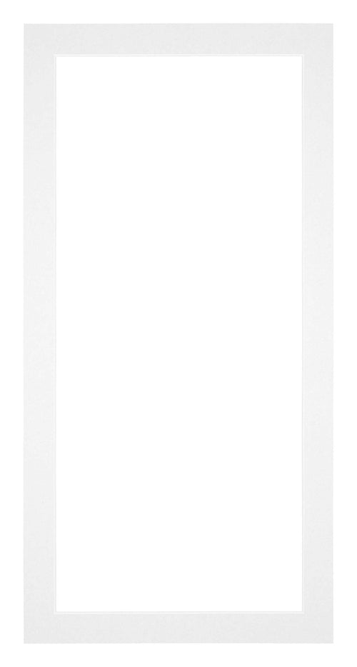 Passe Partout 40x80cm Carton Blanc Bord 3cm Droit De Face | Yourdecoration.fr