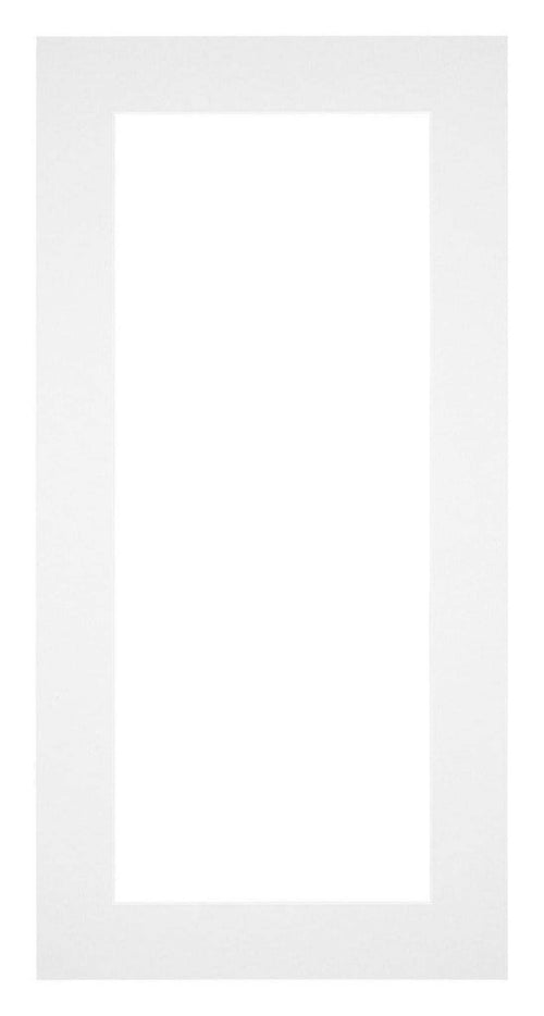 Passe Partout 40x80cm Carton Blanc Bord 5cm Droit De Face | Yourdecoration.fr