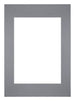Passe Partout 42x59 4cm A2 A3 Carton Gris Bord Droit De Face | Yourdecoration.fr