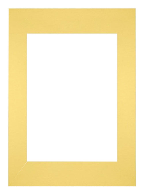 Passe Partout 42x59 4cm A2 A3 Carton Jaune Bord Droit De Face | Yourdecoration.fr