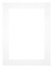 Passe Partout 45x60cm Carton Blanc Bord 4cm Droit De Face | Yourdecoration.fr