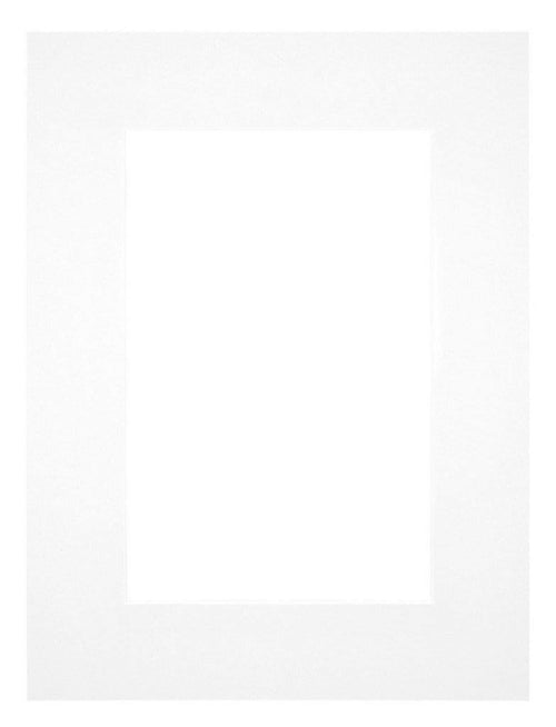 Passe Partout 45x60cm Carton Blanc Bord 6cm Droit De Face | Yourdecoration.fr