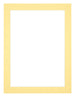 Passe Partout 45x60cm Carton Jaune Bord 3cm Droit De Face | Yourdecoration.fr