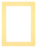 Passe Partout 45x60cm Carton Jaune Bord 4cm Droit De Face | Yourdecoration.fr