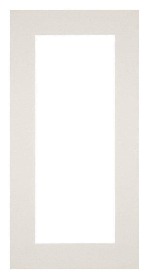 Passe Partout 45x80cm Carton Gris Clair Bord 6cm Droit De Face | Yourdecoration.fr