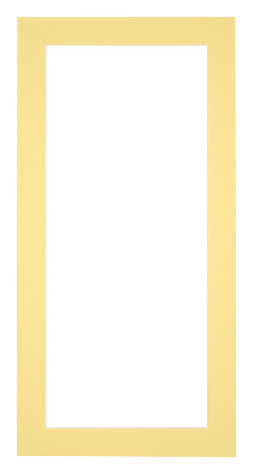 Passe Partout 45x80cm Carton Jaune Bord 4cm Droit De Face | Yourdecoration.fr