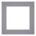 Passe Partout 50x50cm Carton Gris Bord 6cm Droit De Face | Yourdecoration.fr