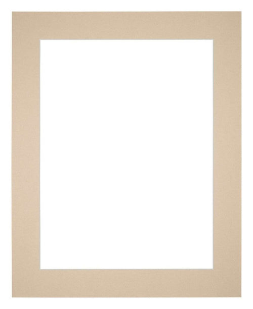 Passe Partout 56x71cm Carton Beige Bord 5cm Droit De Face | Yourdecoration.fr