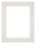 Passe Partout 56x71cm Carton Gris Clair Bord 6cm Droit De Face | Yourdecoration.fr