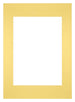 Passe Partout 59 4x84cm A1 A2 Carton Jaune Bord Droit De Face | Yourdecoration.fr