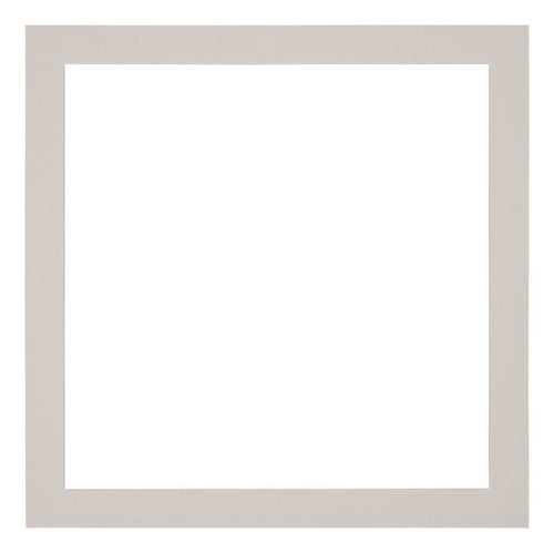 Passe Partout 60x60cm Carton Gris Graniet Bord 3cm Droit De Face | Yourdecoration.fr