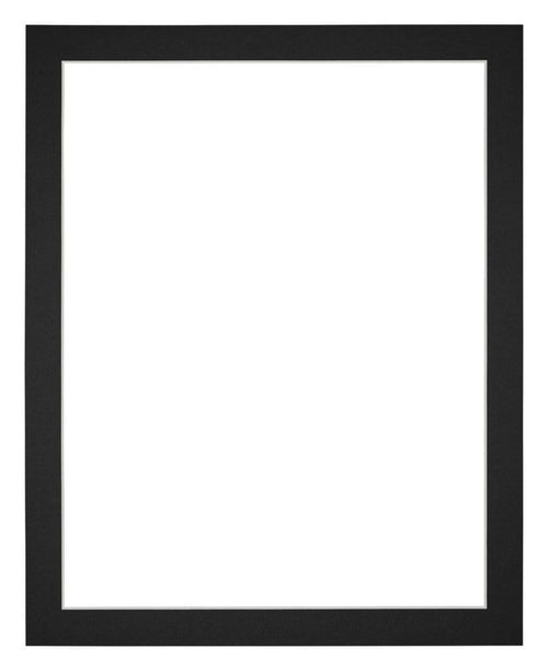 Passe Partout 60x70cm Carton Noir Bord 3cm Droit De Face | Yourdecoration.fr