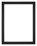 Passe Partout 60x70cm Carton Noir Bord 3cm Droit De Face | Yourdecoration.fr
