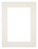 Passe Partout 60x80cm Carton Gris Clair Bord 5cm Droit De Face | Yourdecoration.fr