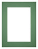 Passe Partout 60x80cm Carton Vert Foret Bord 5cm Droit De Face | Yourdecoration.fr