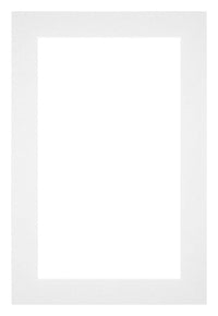 Passe Partout 60x90cm Carton Blanc Bord 4cm Droit De Face | Yourdecoration.fr