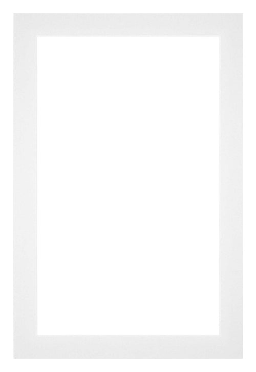 Passe Partout 61x91 5cm Carton Blanc Bord 3cm Droit De Face | Yourdecoration.fr