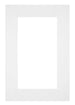 Passe Partout 61x91 5cm Carton Blanc Bord 6cm Droit De Face | Yourdecoration.fr