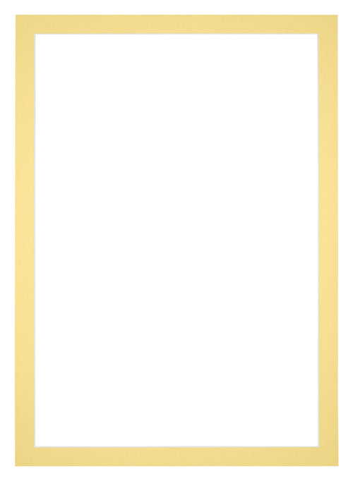 Passe Partout 70x100cm Carton Jaune Bord 3cm Droit De Face | Yourdecoration.fr