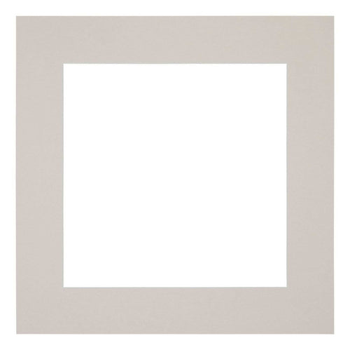 Passe Partout 70x70cm Carton Gris Graniet Bord 6cm Droit De Face | Yourdecoration.fr
