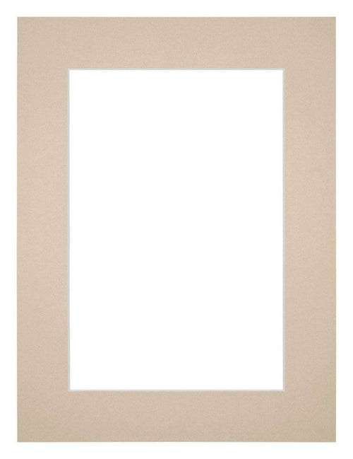 Passe Partout 75x100cm Carton Beige Bord 5cm Droit De Face | Yourdecoration.fr
