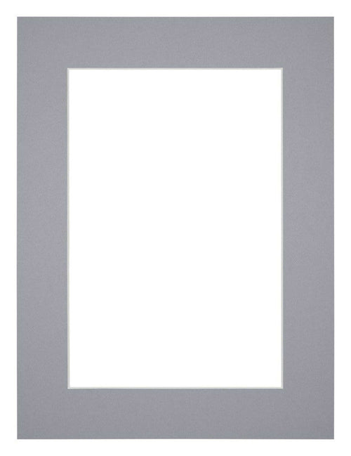 Passe Partout 75x100cm Carton Gris Bord 5cm Droit De Face | Yourdecoration.fr