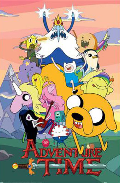Poster Adventure Time Group 61x91 5cm PP2501154 | Yourdecoration.fr