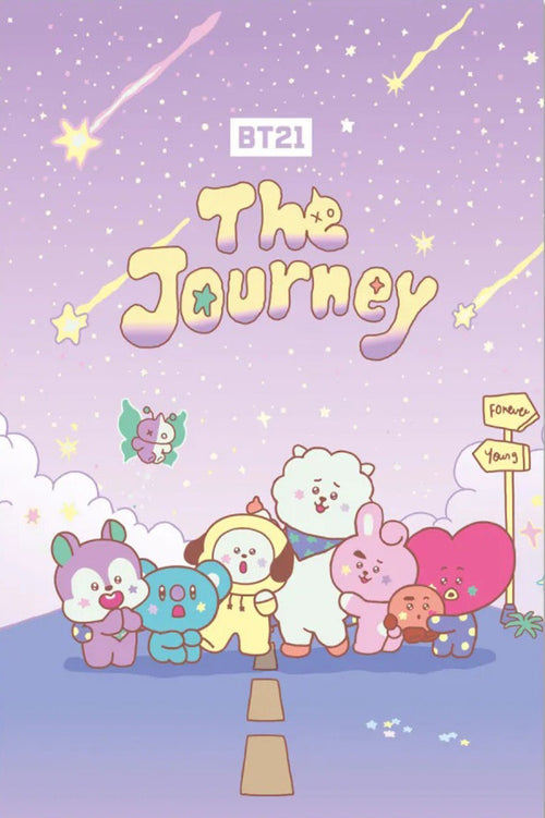 Poster Bt21 The Journey 61x91 5cm Grupo Erik GPE5920 | Yourdecoration.fr