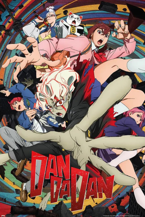 Poster Dan Da Dan Season 1 Characters 61x91 5cm GPE6024 | Yourdecoration.fr