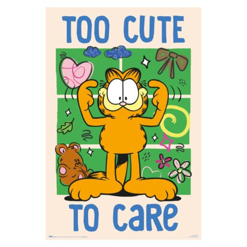Poster Garfield To Cute To Care 61x91 5cm GPE5969 | Yourdecoration.fr