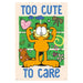 Poster Garfield To Cute To Care 61x91 5cm GPE5969 | Yourdecoration.fr