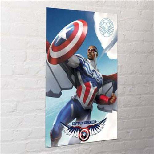 Poster Marvel Captain America Flying 61x91 5cm PP2404917 2 | Yourdecoration.nl