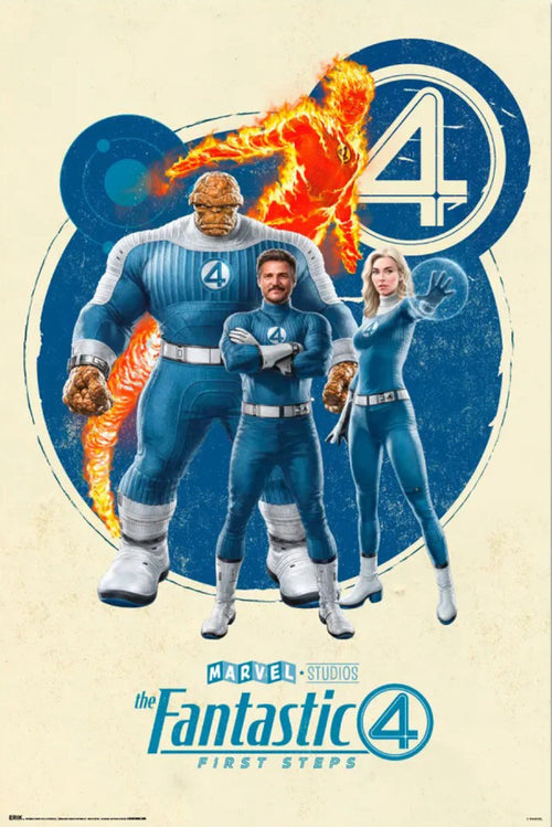 Poster Marvel The Fantastic Four 61x91 5cm Grupo Erik GPE5946 | Yourdecoration.fr