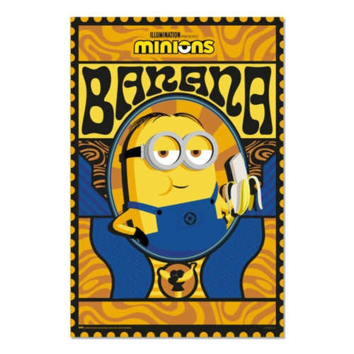 Poster Minions Banana 61x91 5cm Grupo Erik GPE5968 | Yourdecoration.fr