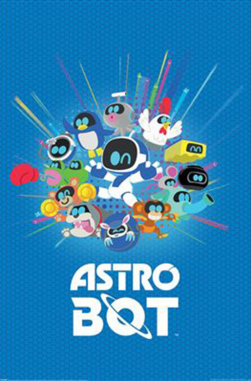 Poster Playstation Astro Bot Friends 61x91 5cm PP2510001 | Yourdecoration.fr