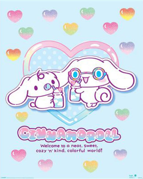 Poster Sanrio Cinamoroll Candies 40x50cm MPP2501446 | Yourdecoration.fr