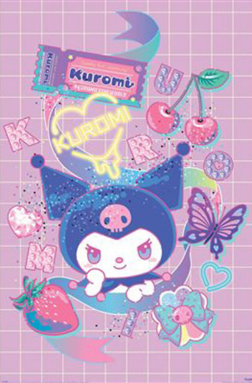 Poster Sanrio Kuromi Mood 61x91 5cm PP2501393 | Yourdecoration.fr