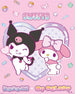 Poster Sanrio Kuromi My Melody Sweets 40x50cm MPP2501459 | Yourdecoration.fr