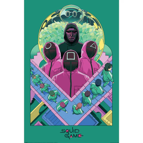 Poster Squid Game 2 61x91 5cm PP2403661 | Yourdecoration.fr