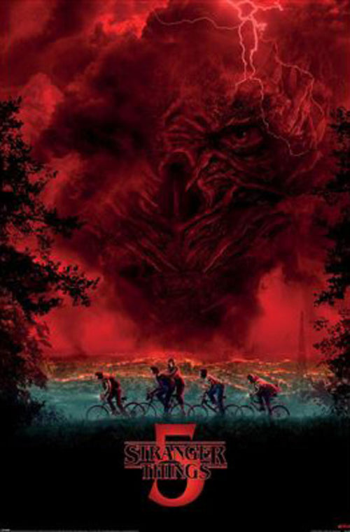 Poster Stranger Things 5 Vecna Sky 61x91 5cm PP2510185 | Yourdecoration.fr