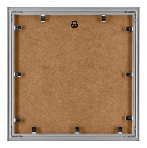 Tucson Aluminium Cadre Photo 50x50cm Argent Brossé Arriere | Yourdecoration.fr